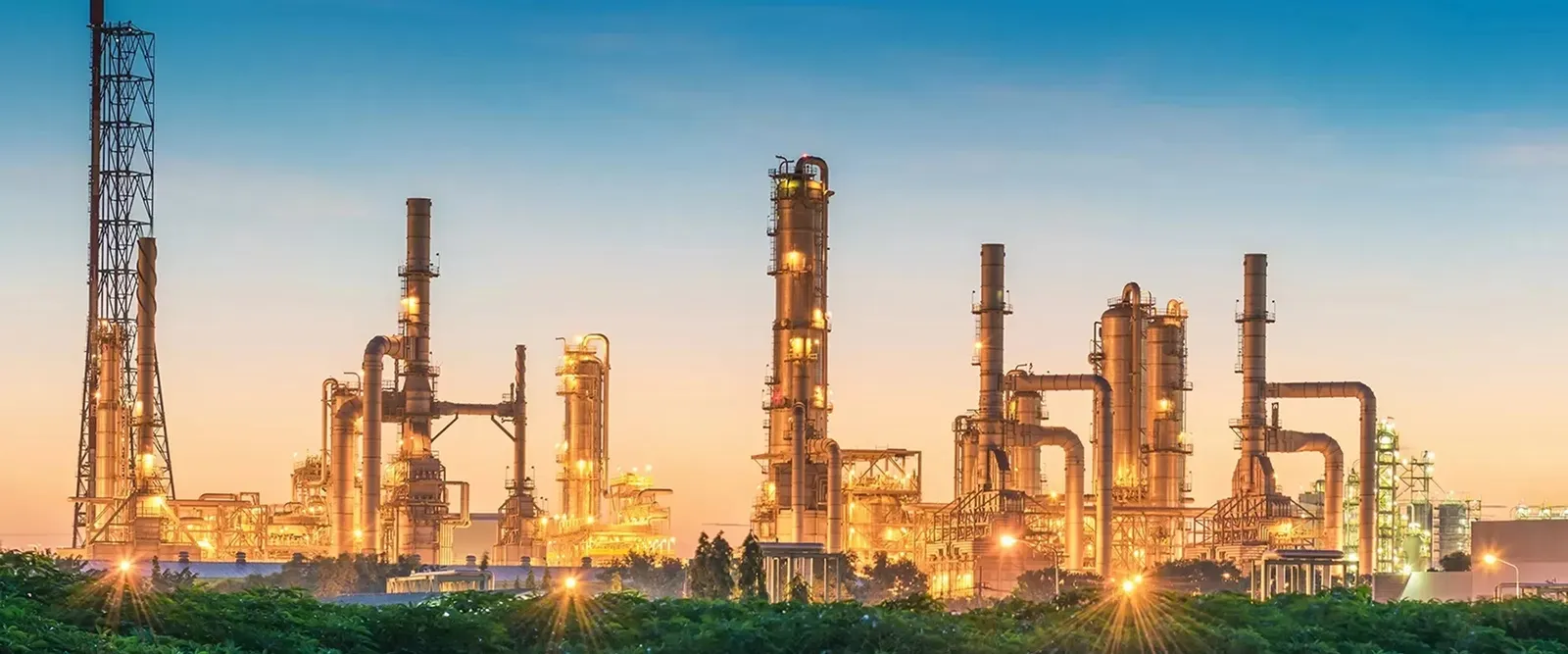 Industrial skyline